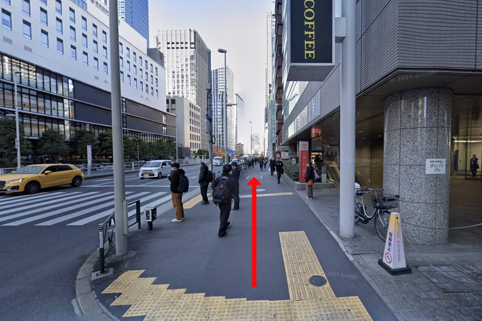 西新宿駅からの道順1